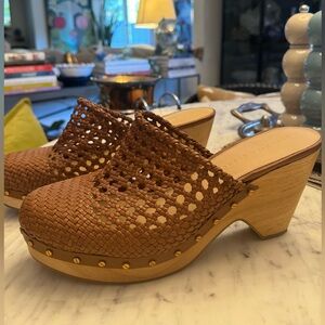 Veronica Beard - Woven Clogs - Size 11